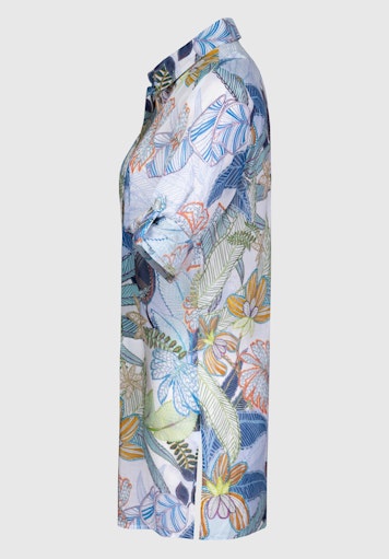 Blouses lange mouw blauw Bianca