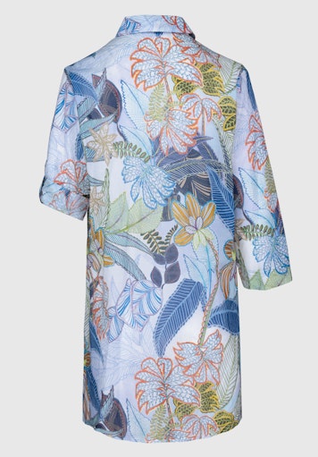 Blouses lange mouw blauw Bianca