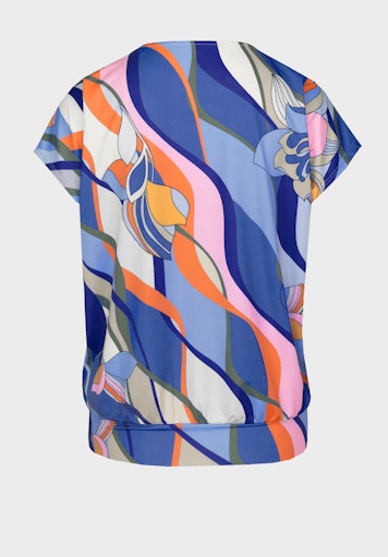 T-shirts korte mouw blauw Bianca