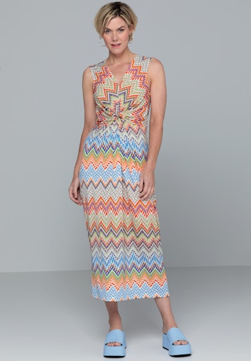 Jurken zonder mouw multicolor Bianca