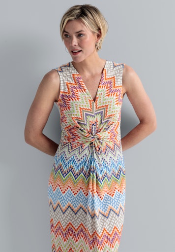 Jurken zonder mouw multicolor Bianca