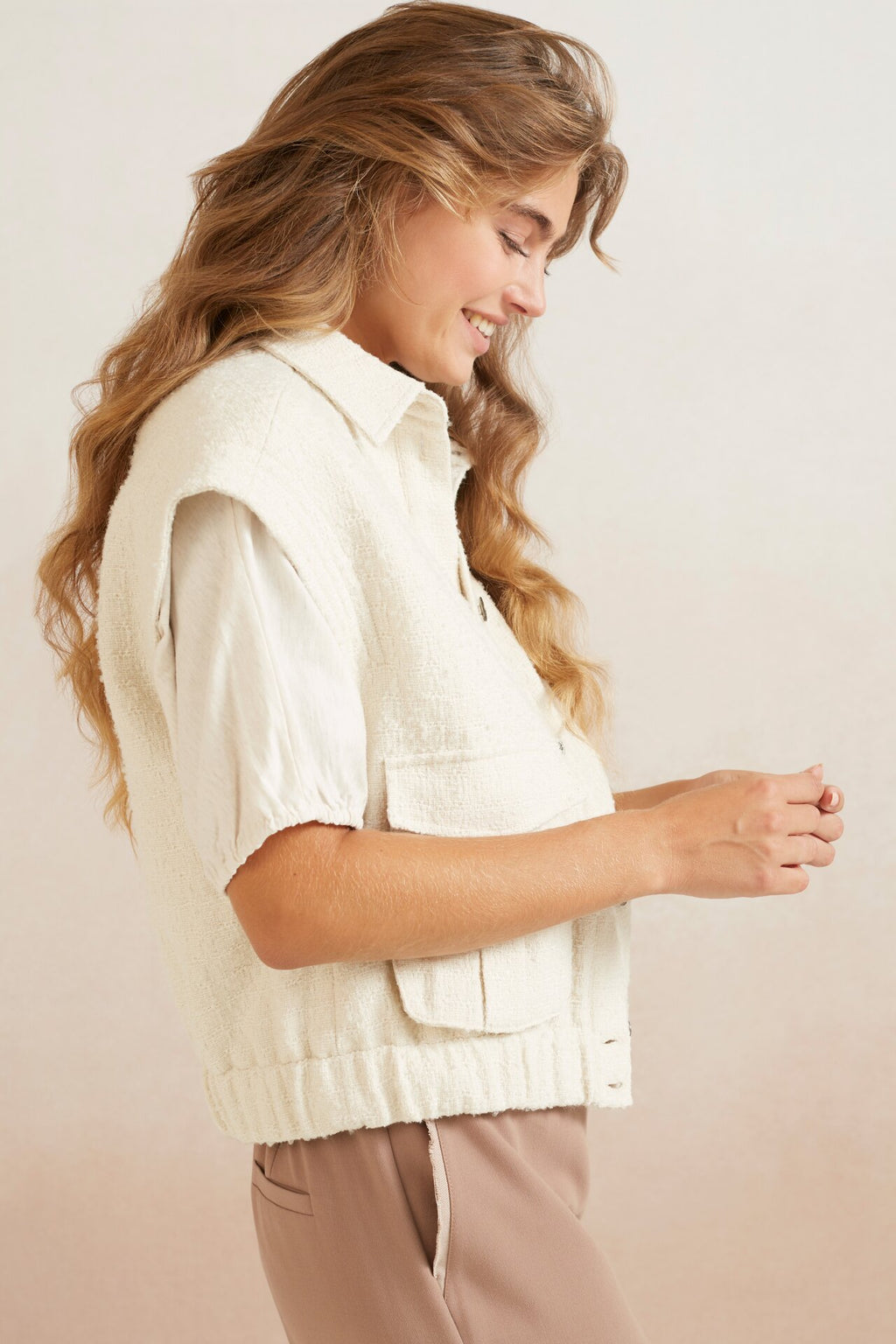 Bodywarmers beige YAYA