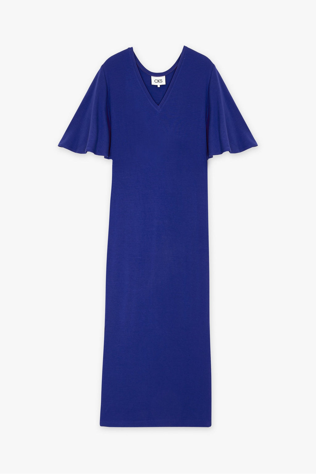 Jurken korte mouw blauw CKS