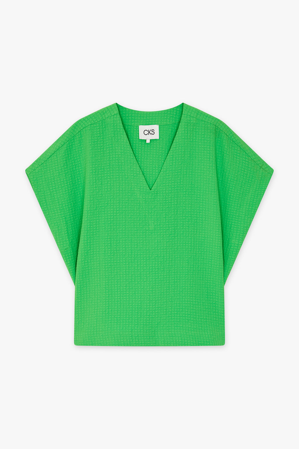 Blouses korte mouw groen CKS