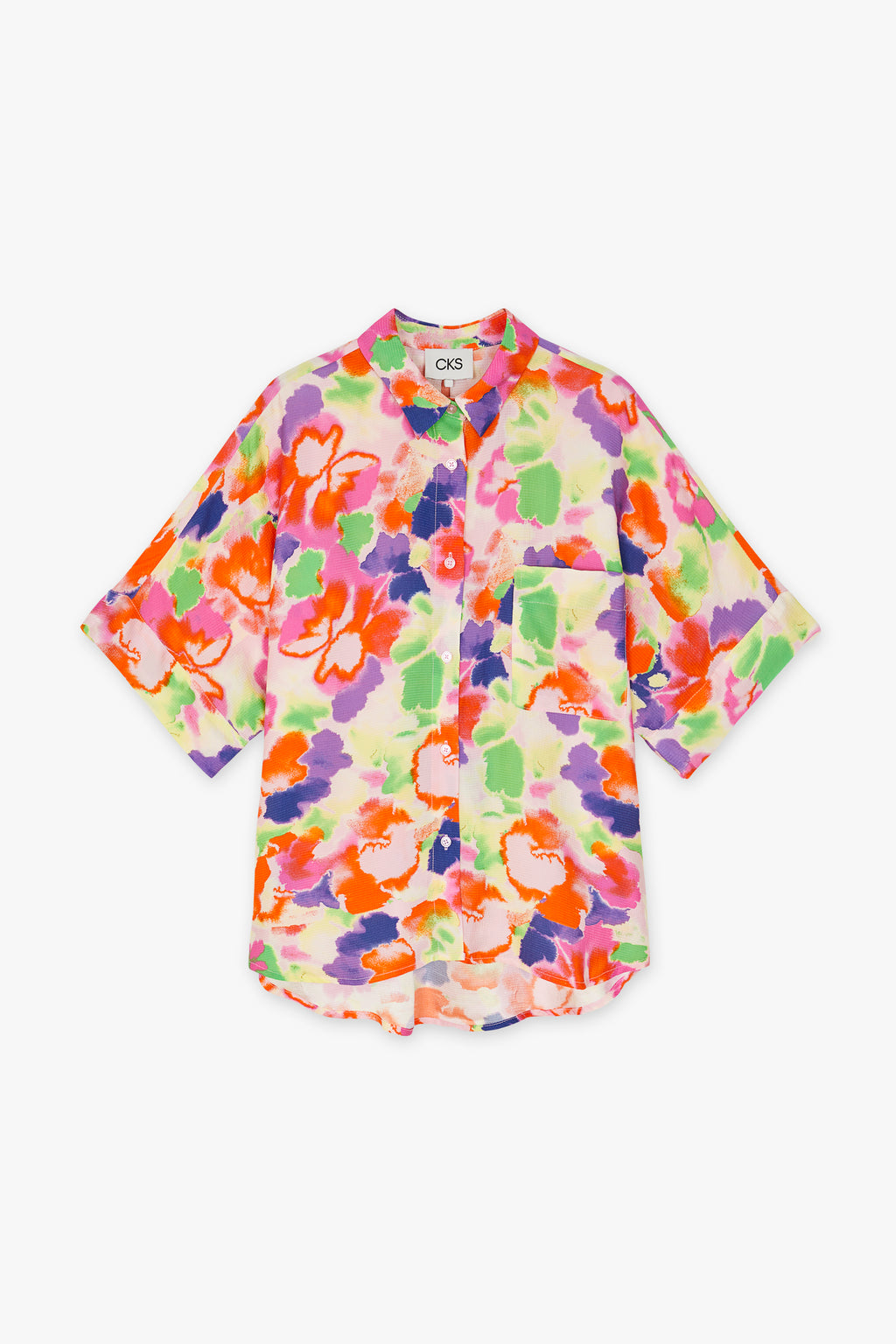 Blouses korte mouw multicolor CKS