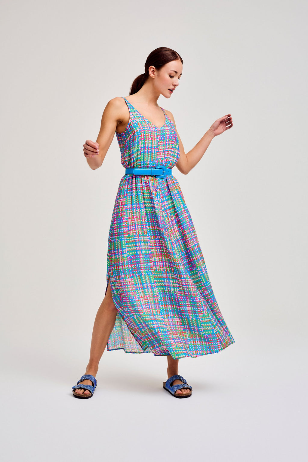 Jurken zonder mouw multicolor CKS