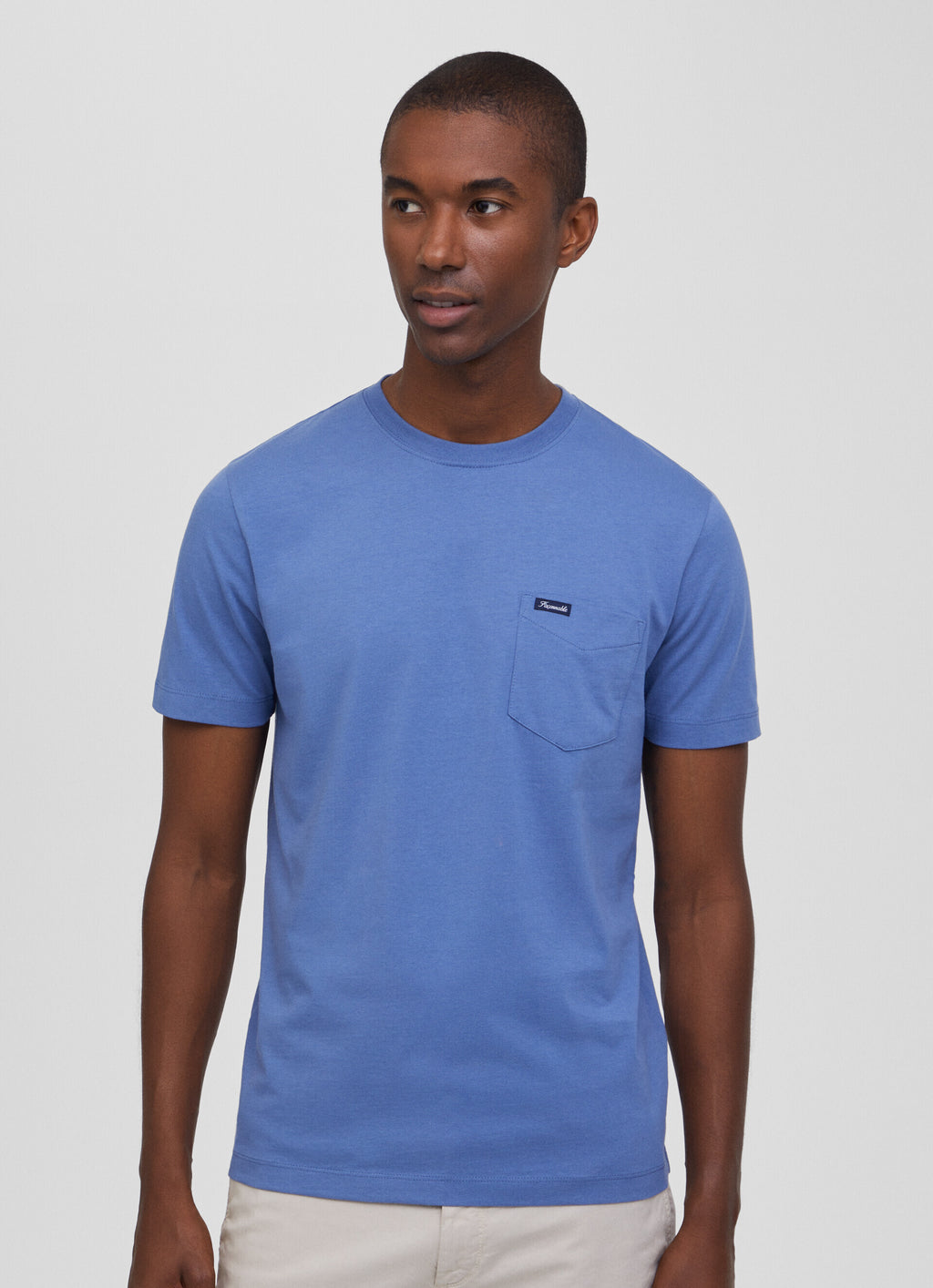 T-shirts korte mouw blauw Façonnable