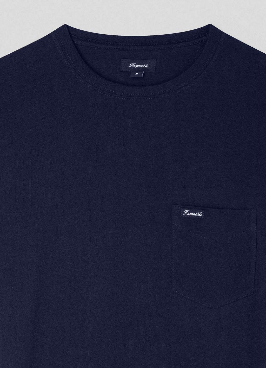T-shirts korte mouw navy Façonnable