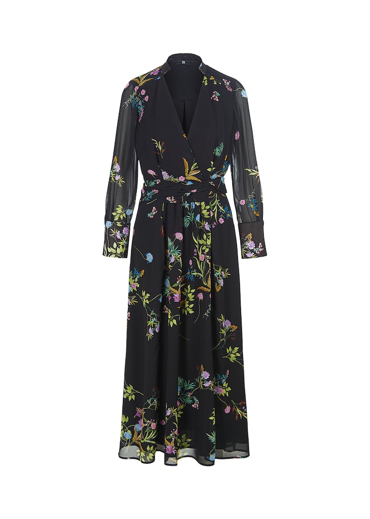 Jurken lange mouw zwart RIANI