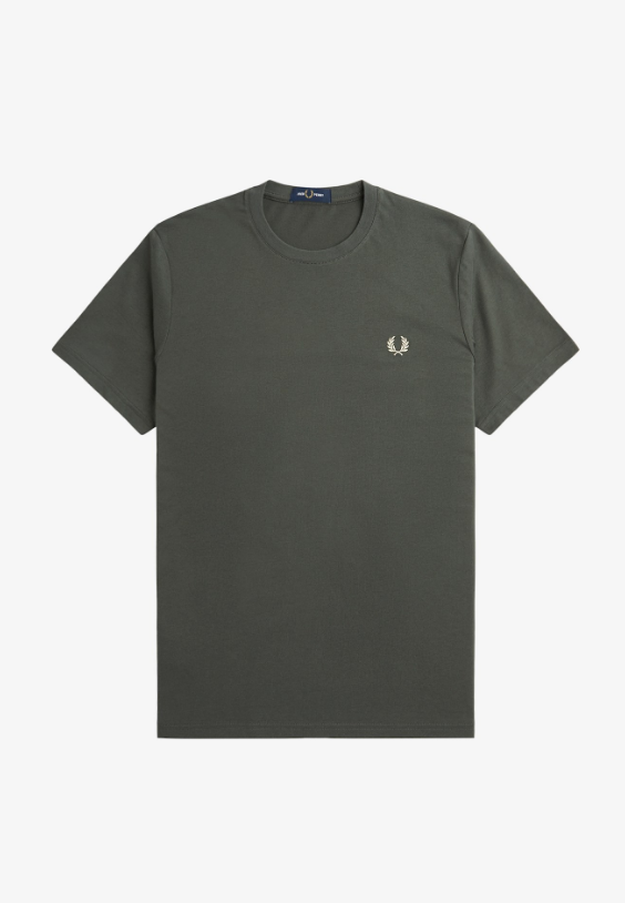 T-shirts korte mouw groen Fred Perry