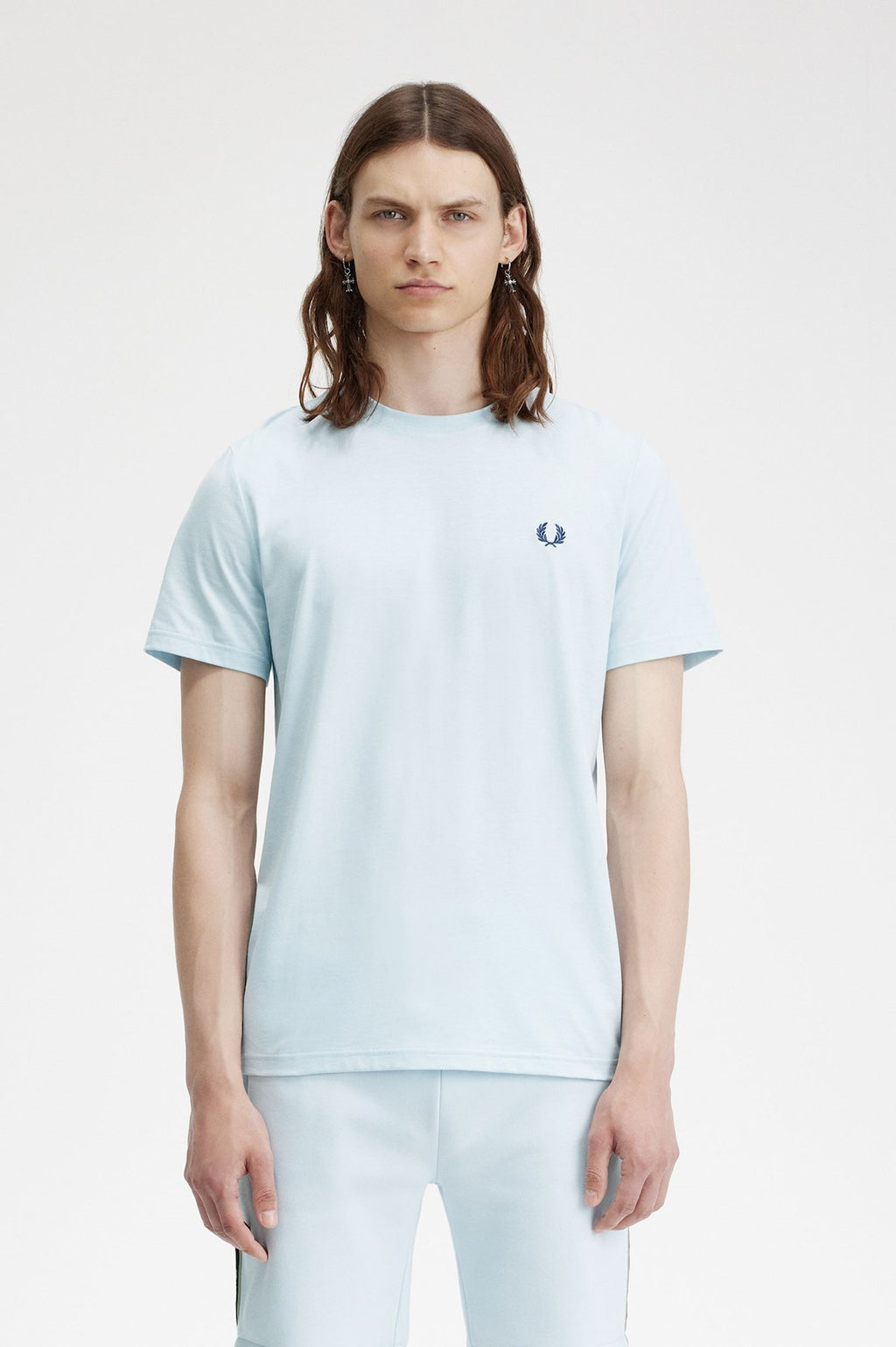 T-shirts korte mouw blauw Fred Perry