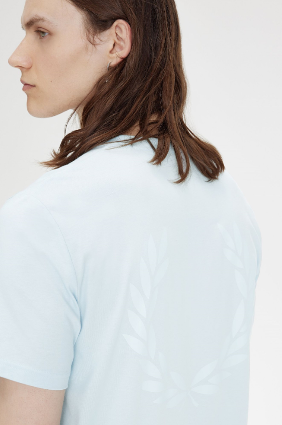 T-shirts korte mouw blauw Fred Perry