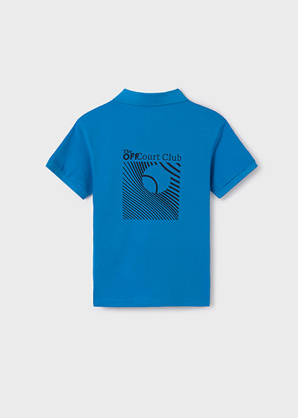 Polo's korte mouw blauw Mayoral