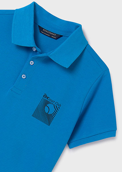 Polo's korte mouw blauw Mayoral