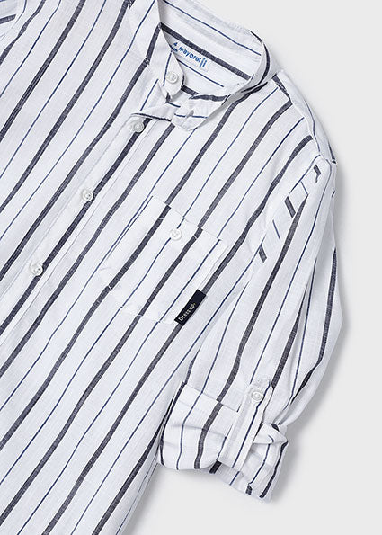 Hemden lange mouw wit Mayoral