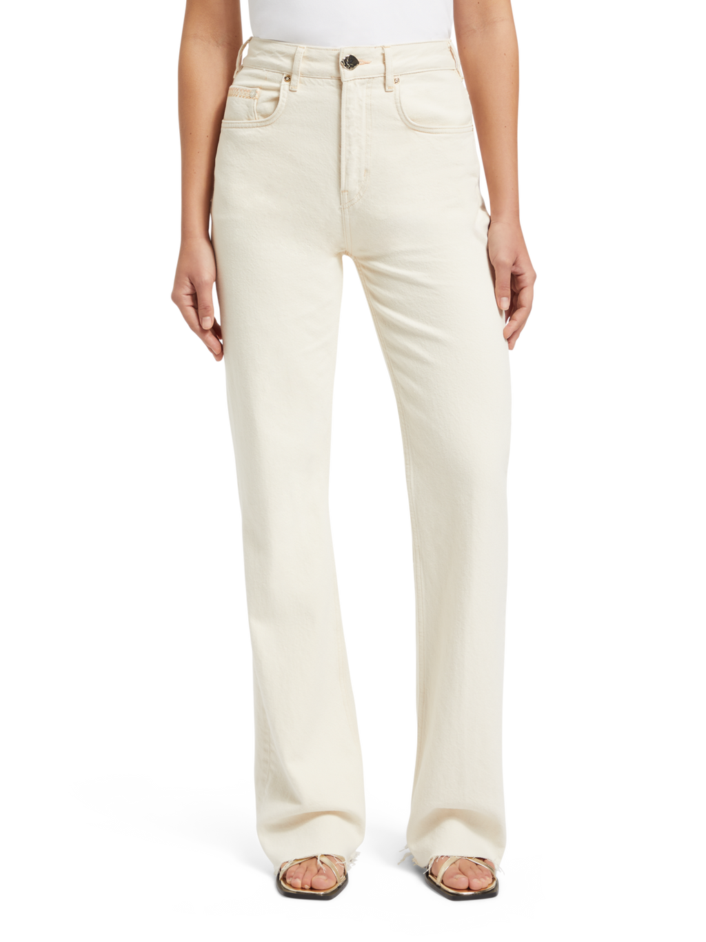 Jeans beige Scotch & Soda