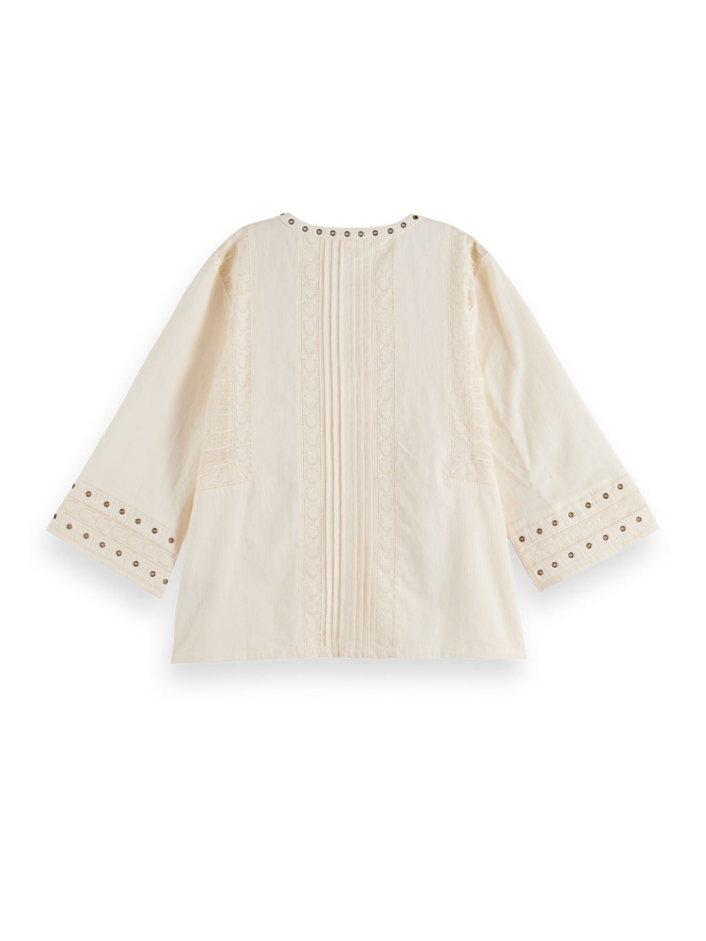 Blouses korte mouw wit Scotch & Soda