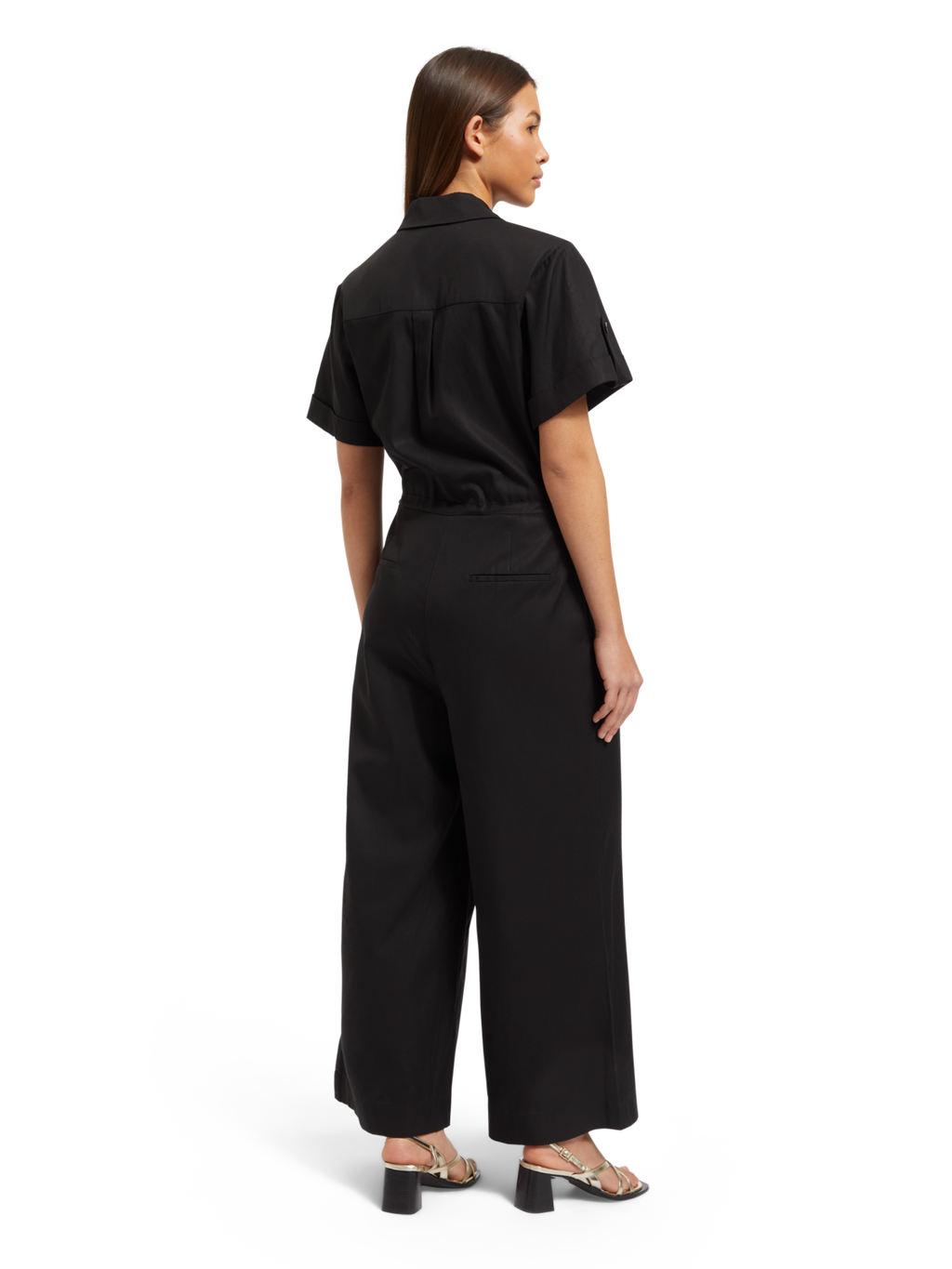 Jumpsuits korte mouw zwart Scotch & Soda