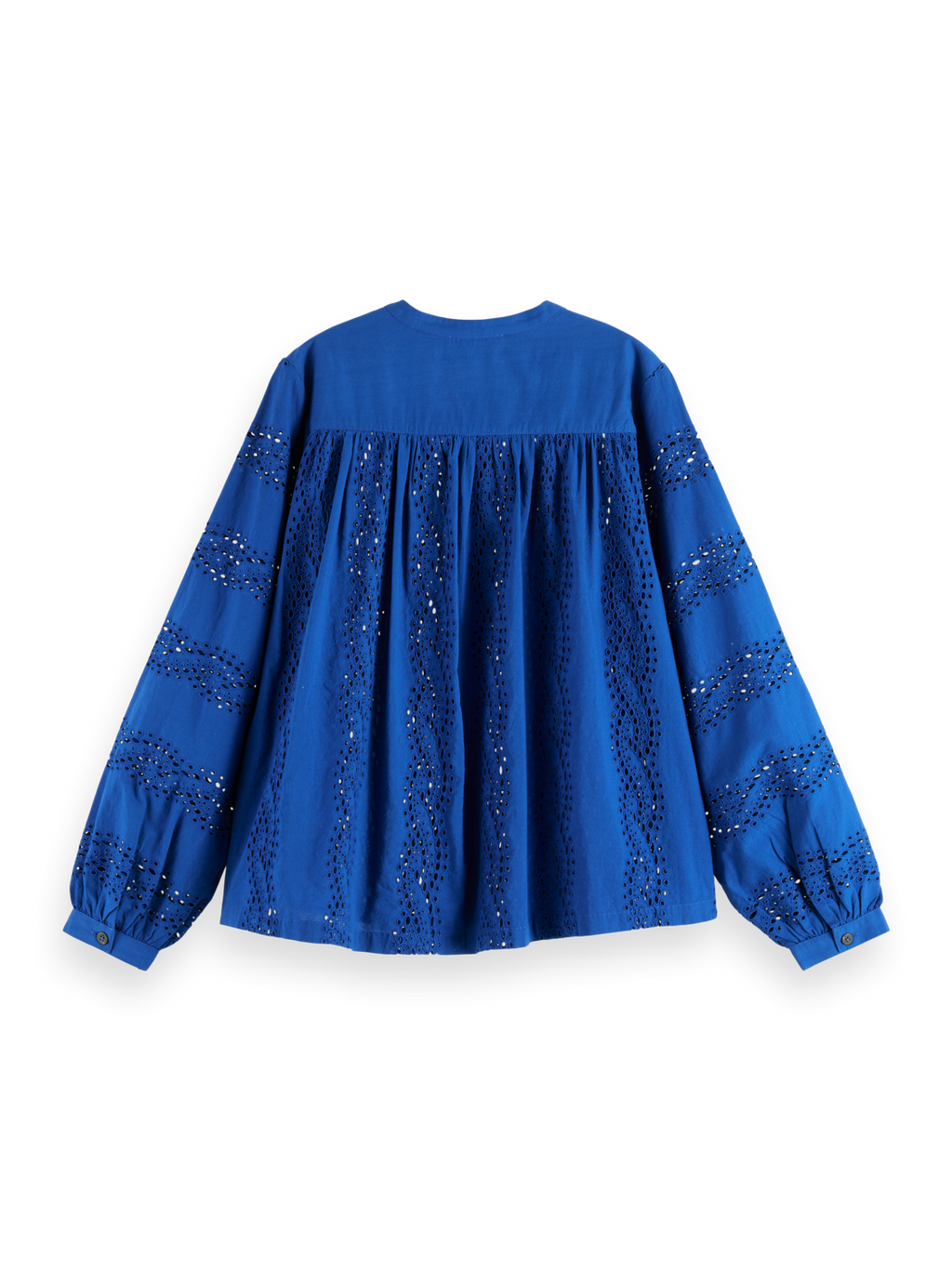 Blouses lange mouw blauw Scotch & Soda