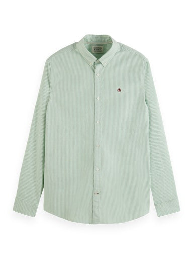 Hemden lange mouw groen Scotch & Soda