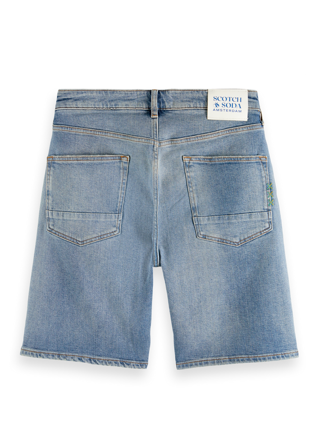 Shorten blauw Scotch & Soda