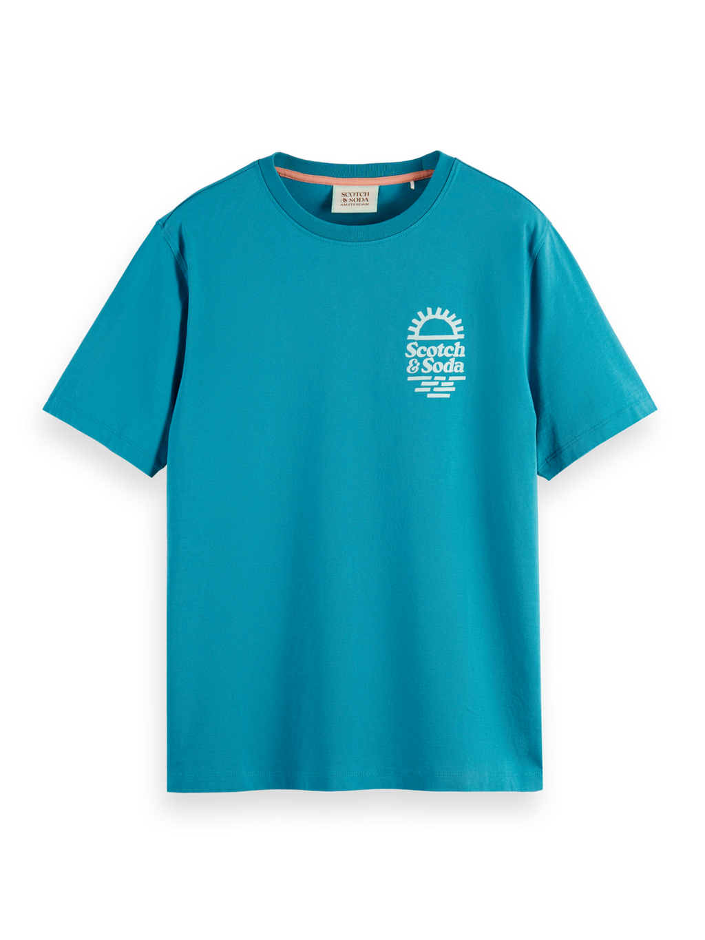 T-shirts korte mouw blauw Scotch & Soda
