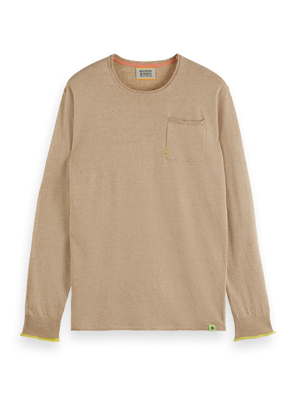 Pulls bruin Scotch & Soda