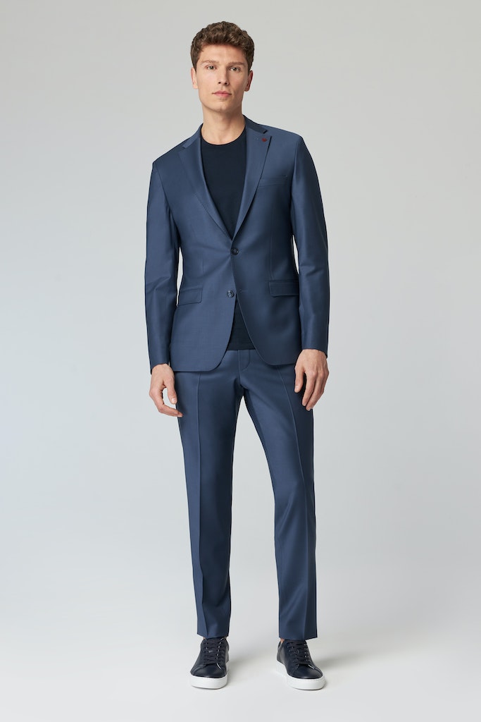 Broeken navy Roy Robson