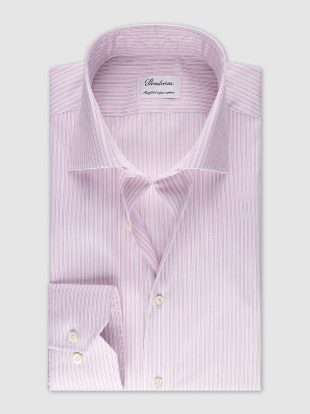 Hemden lange mouw roze Stenströms