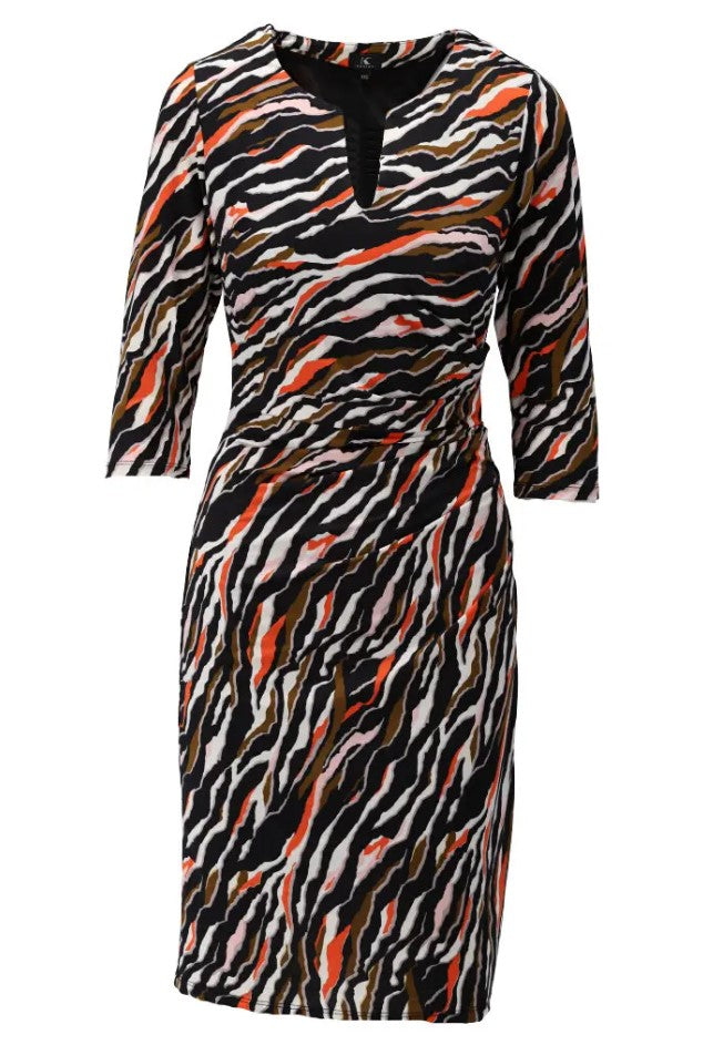 Jurken lange mouw multicolor K[DESIGN]