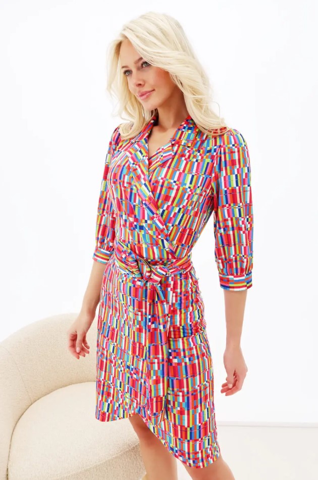 Jurken lange mouw multicolor K[DESIGN]