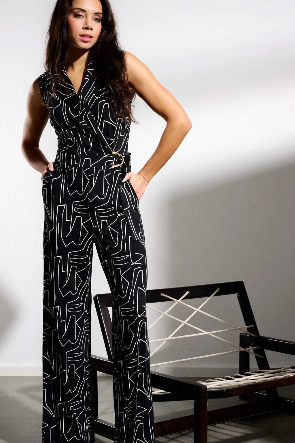 Jumpsuits zonder mouw zwart K[DESIGN]