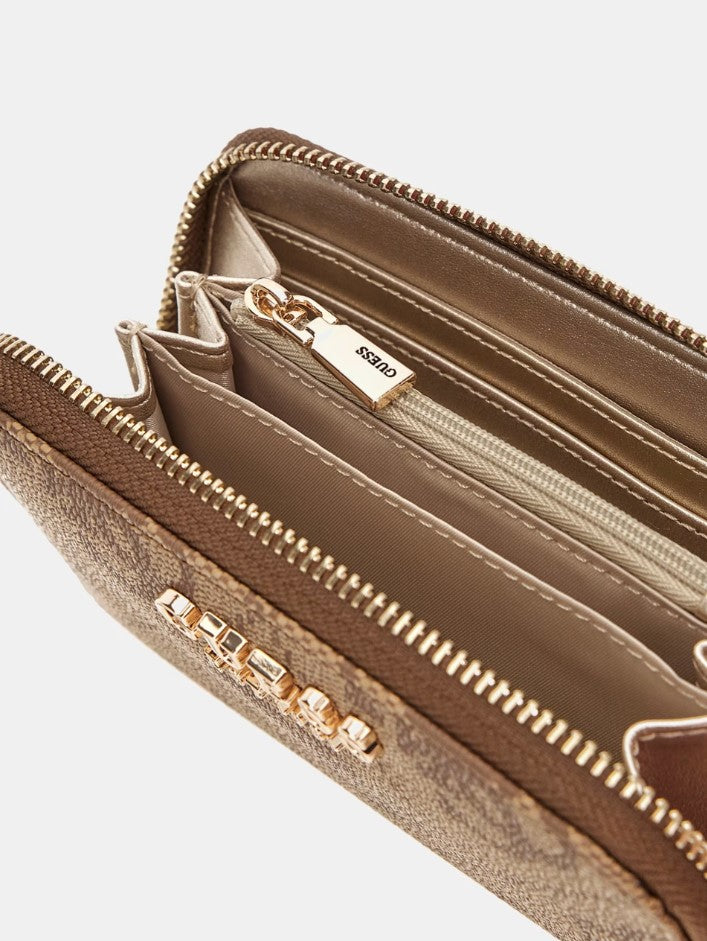 Portefeuilles bruin Guess