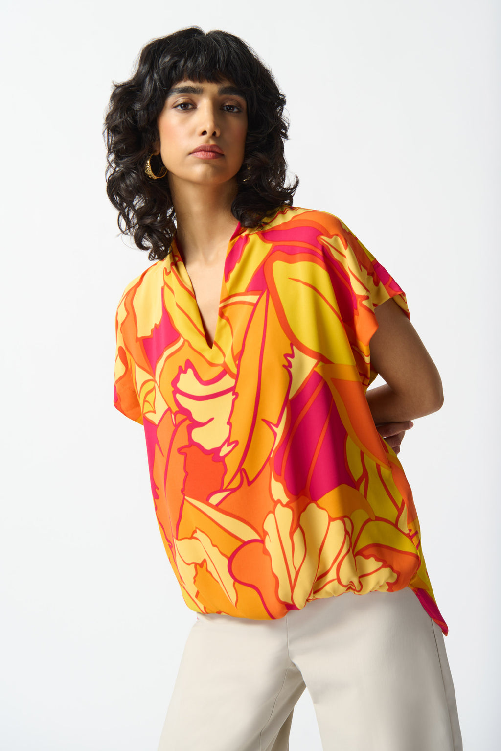 Blouses korte mouw multicolor Joseph Ribkoff