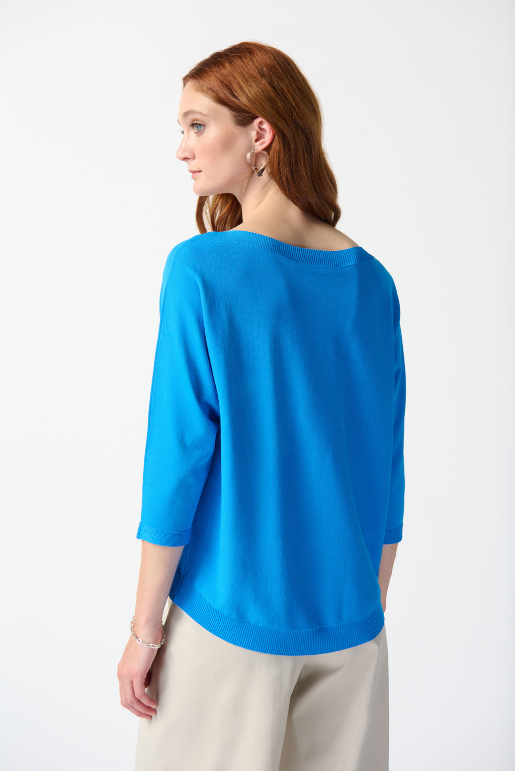 Blouses lange mouw blauw Joseph Ribkoff
