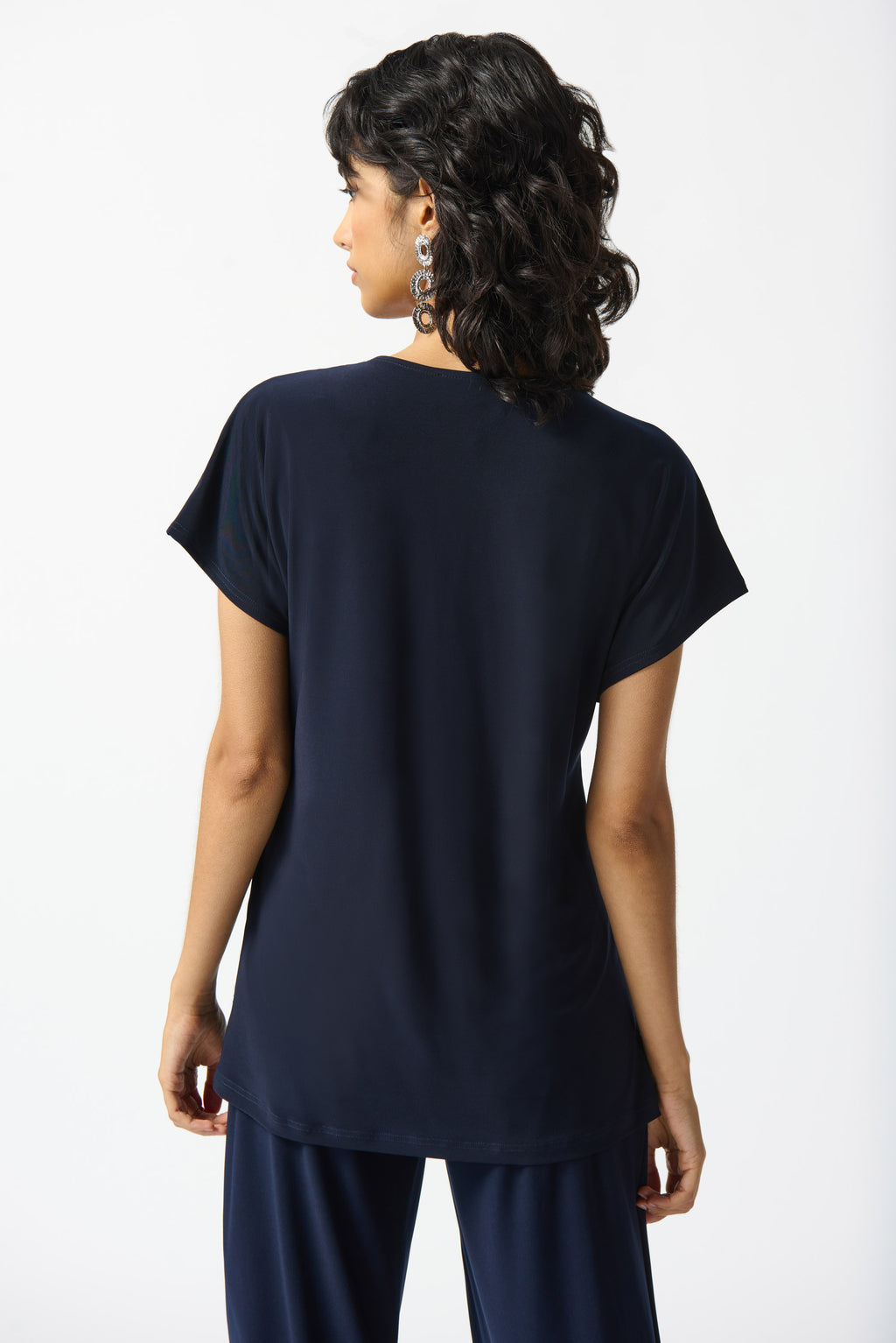 Blouses korte mouw blauw Joseph Ribkoff