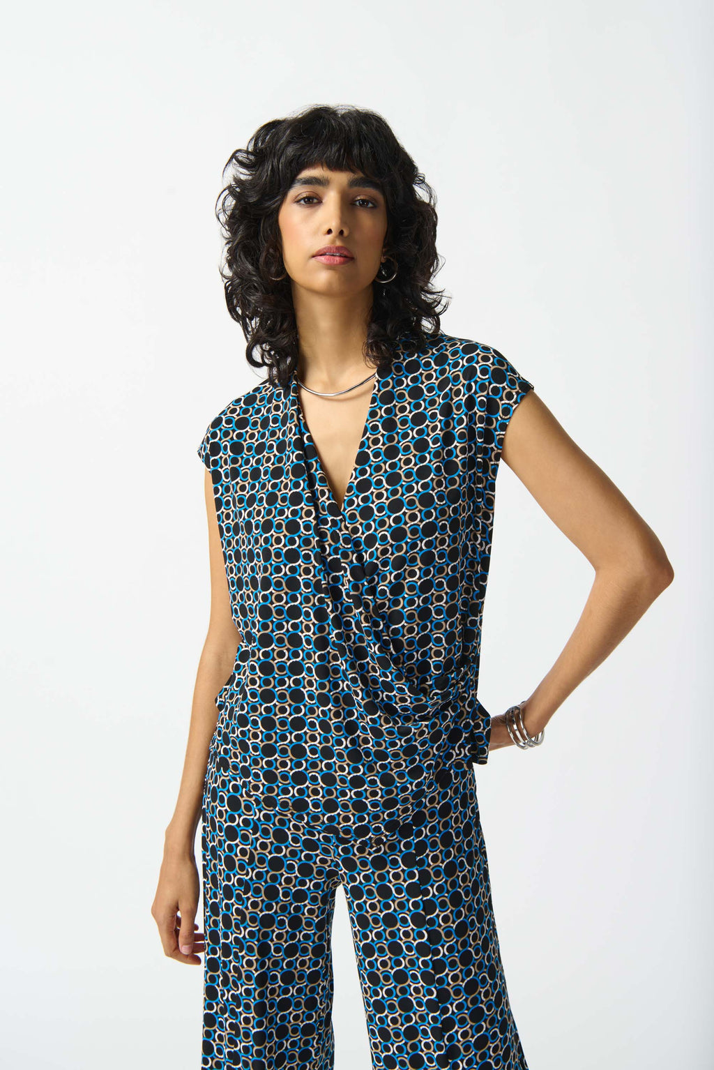 Blouses korte mouw multicolor Joseph Ribkoff