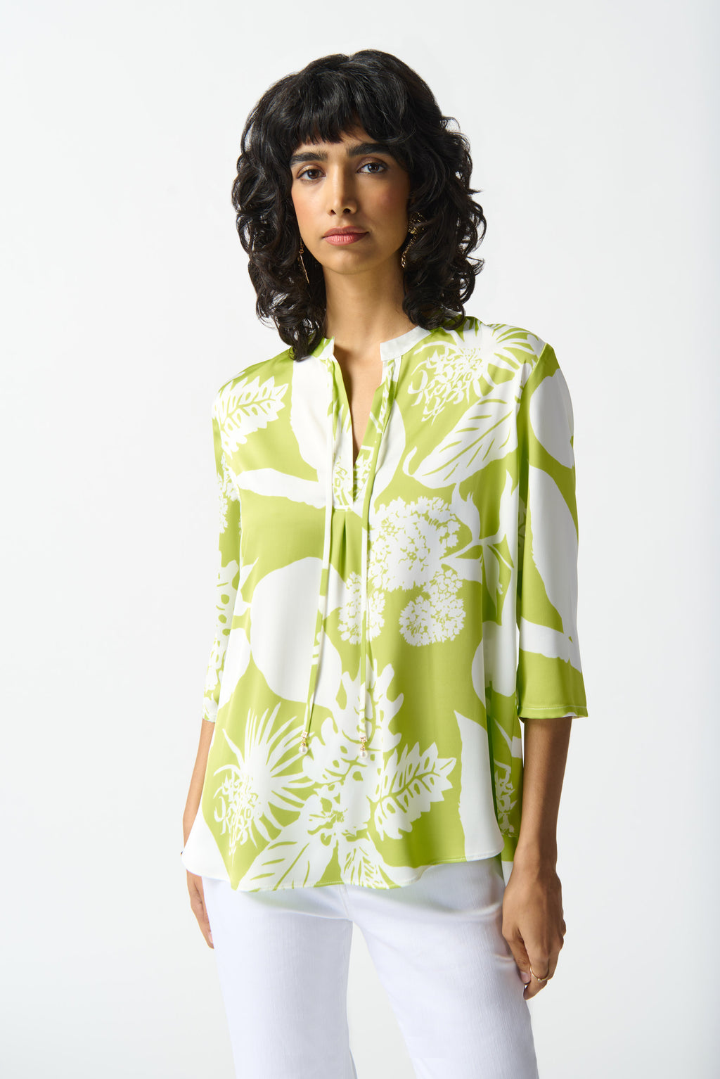 Blouses lange mouw groen Joseph Ribkoff
