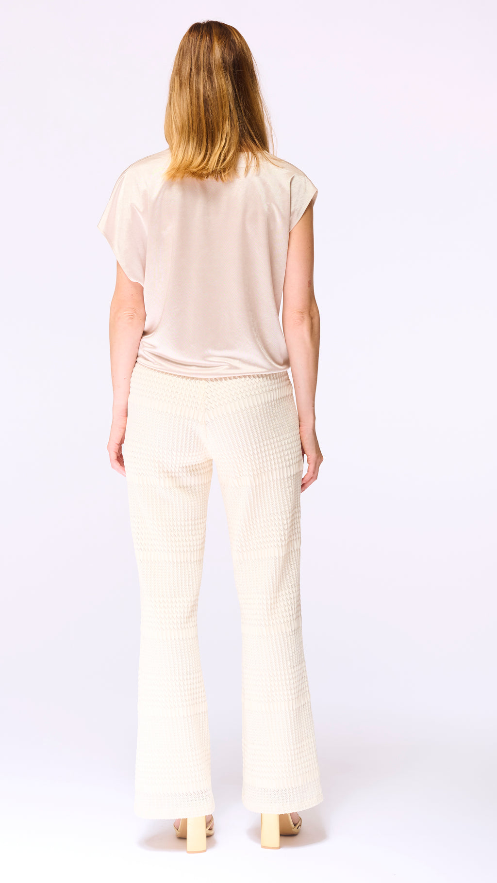 Blouses korte mouw goud Accent