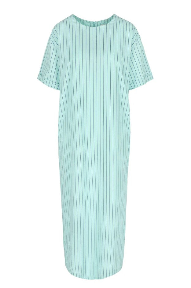 Jurken korte mouw groen Hampton Bays