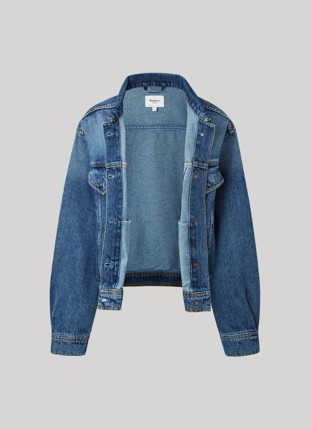 Jeansjassen blauw Pepe Jeans