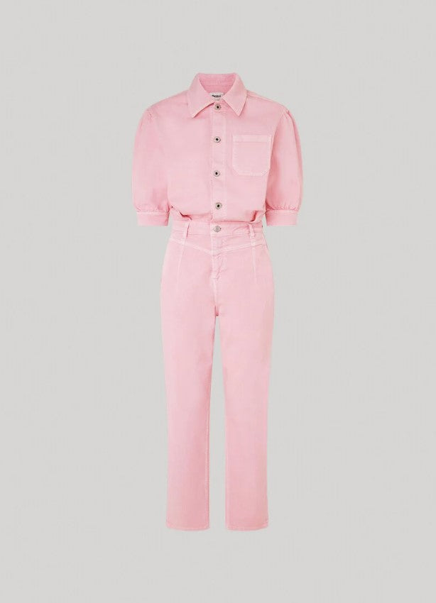Jumpsuits korte mouw roze Pepe Jeans