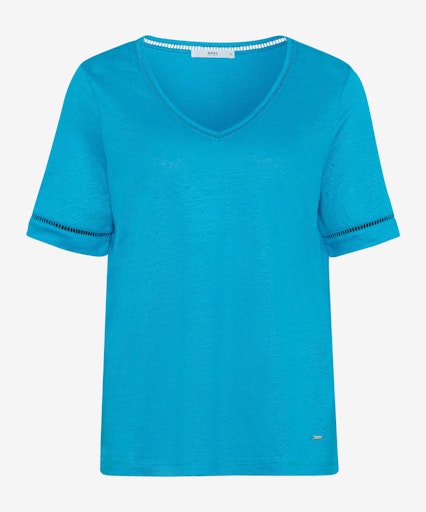 T-shirts korte mouw blauw BRAX