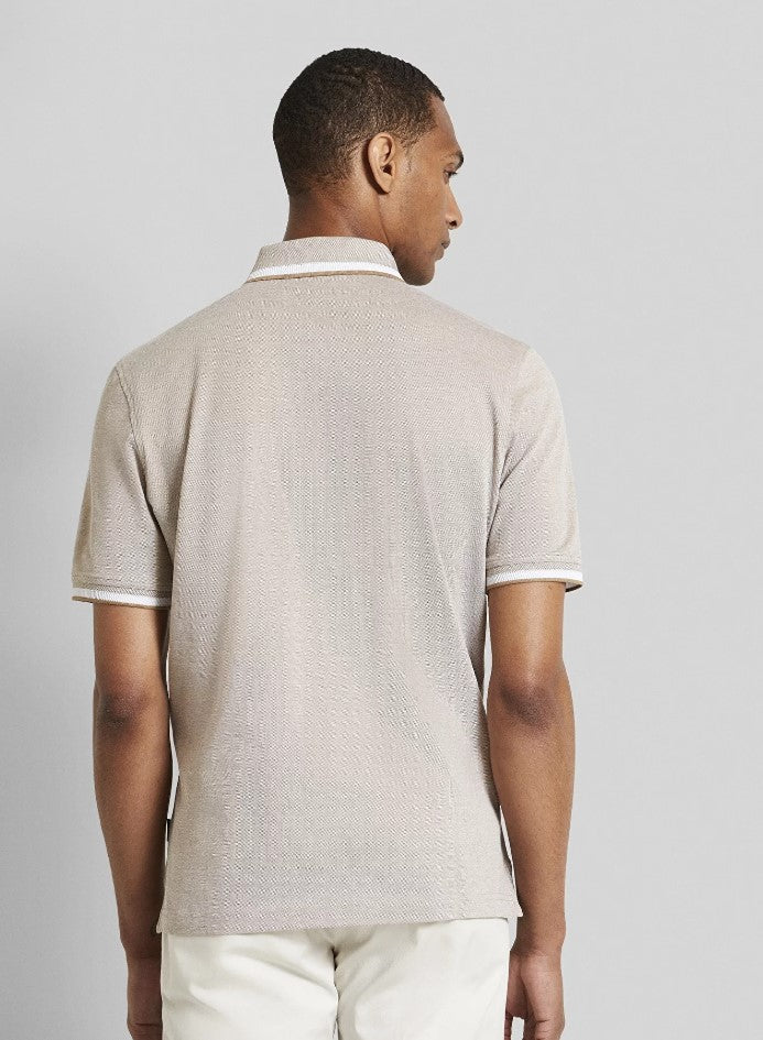 Polo's korte mouw bruin Bugatti