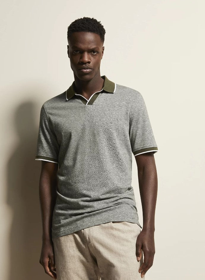 Polo's korte mouw groen Bugatti