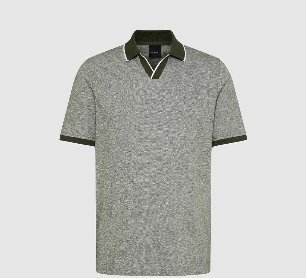 Polo's korte mouw groen Bugatti