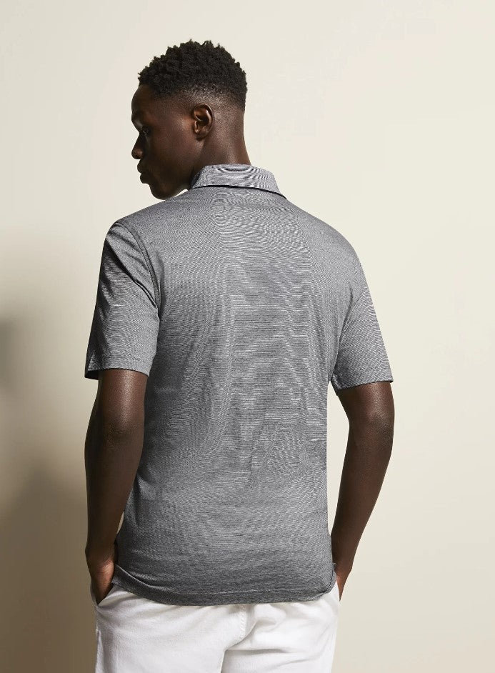 Polo's korte mouw navy Bugatti