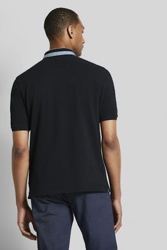 Polo's korte mouw navy Bugatti