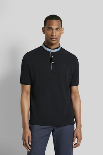 Polo's korte mouw navy Bugatti