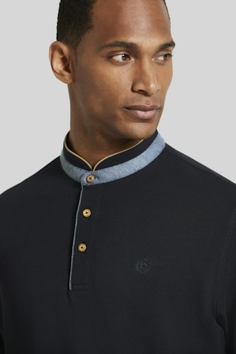 Polo's korte mouw navy Bugatti